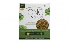 Long & Short Veggie Pasta Powered With Spinach Penne  Box  250 grams